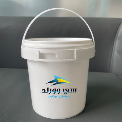 Στρογγυλό 1000ml 32oz Διαυγές κουβά Φαγιολογικό κοντέινερ πλαστικό κουβά με εύκολο άνοιγμα κάλυμμα