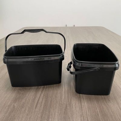 Εγγυημένο από την GAP/ISO/FDA περιέκτη πάγου κόκκινου τετράγωνου με εξατομικευμένη εκτύπωση και εξατομικευμένη