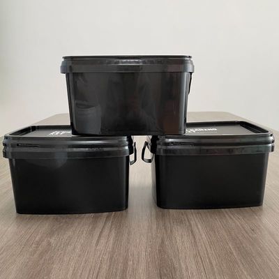 Εγγυημένο από την GAP/ISO/FDA περιέκτη πάγου κόκκινου τετράγωνου με εξατομικευμένη εκτύπωση και εξατομικευμένη