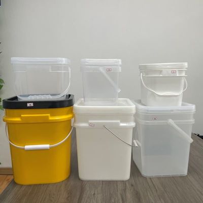 Εγγυημένο από την GAP/ISO/FDA περιέκτη πάγου κόκκινου τετράγωνου με εξατομικευμένη εκτύπωση και εξατομικευμένη