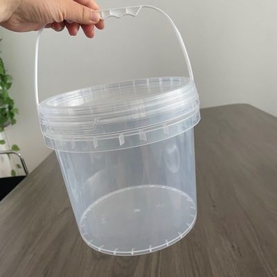 Πολυπροπυλένιο προσαρμοσμένες μπάνες 3L 4L 5L 8L 10L δοχείο πλαστικό κουβά με καπάκι