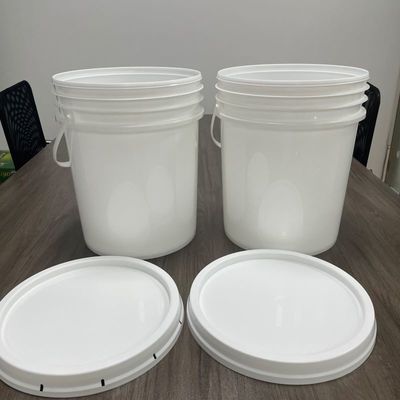 20L πλαστικό κουβά για μαρούλια πιστοποιημένο από την GAP/ISO/FDA Προσαρμόσιμες επιλογές εκτύπωσης