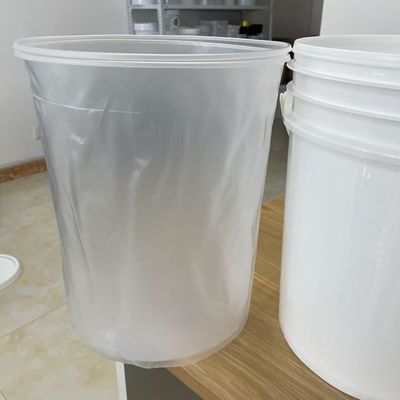 Κίτρινο HDPE Custom Size 2 Gallon 18L 20L Plastic Bucket Liner Περιεκτικό σε HDPE