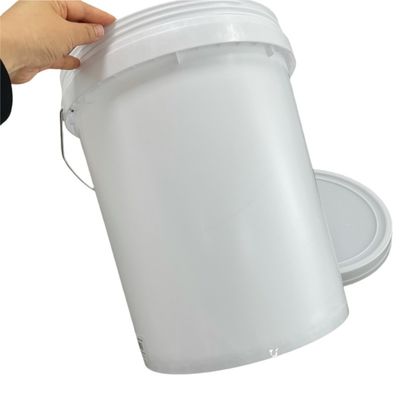 20 λίτρα HDPE πλαστικό κουβά με αλεξίσφαιρο καπάκι και ανθεκτικό υλικό