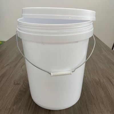 20 λίτρα HDPE πλαστικό κουβά με αλεξίσφαιρο καπάκι και ανθεκτικό υλικό