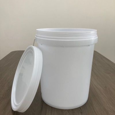 20 λίτρα HDPE πλαστικό κουβά με αλεξίσφαιρο καπάκι και ανθεκτικό υλικό