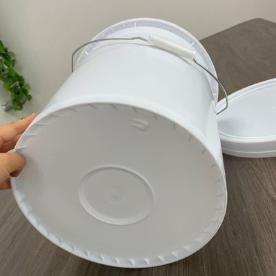 20 λίτρα HDPE πλαστικό κουβά με αλεξίσφαιρο καπάκι και ανθεκτικό υλικό