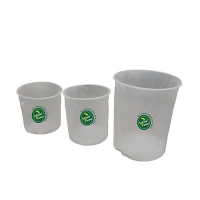Προσαρμόστε 5 γαλόνια Bucket Liner σακούλες Clear Liners για στρογγυλο / ορθογώνιο κουβάδες χρώματος