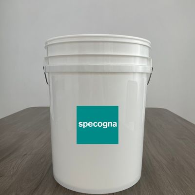 Λύσεις διανομής τροφίμων 7 γαλόνια πλαστικό κουβά με έντυπο με μπλε
