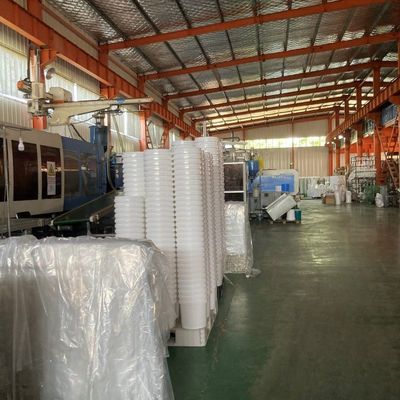 Φαγητό ασφαλής χρώμα ποπκόρν λευκό πλαστικό κουβά με καπάκια Προσαρμόστε 2L 5L 10L 20L 25L