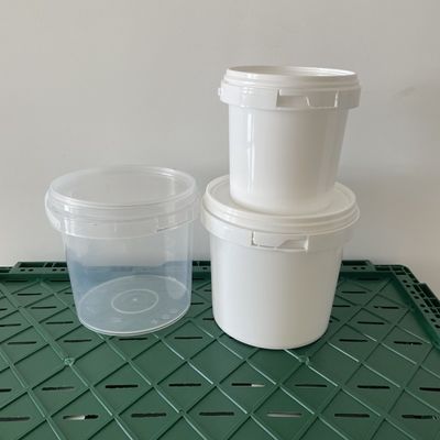 Χημική ποιότητα 16oz 32oz Διαφανείς κουβάδες με φως LED και πιστοποιητικό GAP / ISO / FDA