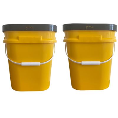 Μπλε 8-15L πλαστικό κουβά Proof Tamper Εύκολο άνοιγμα κουβά κατάλληλο για διάφορες χρήσεις
