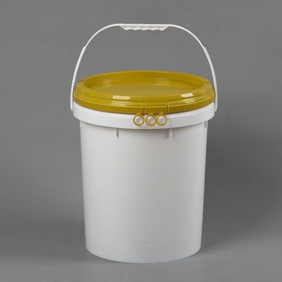 5L 20L Στρογγυλά πλαστικά τύμπανα κουβάδες υλικό PP κουβά για το χρώμα τετράγωνο ή στρογγυλό σχέδιο