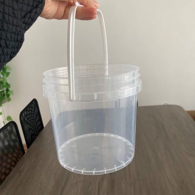 1L 2L 3L 4L 5L IML πλαστικό κουβά Ιδανικό για τη συσκευασία βουτύρου μπισκότων και παγωτού