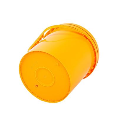 Διαφανής πλαστικός κουβάς 5L με καπάκι βρύσης για υγρά δοχεία Πιστοποιητικό GAP/ISO/FDA