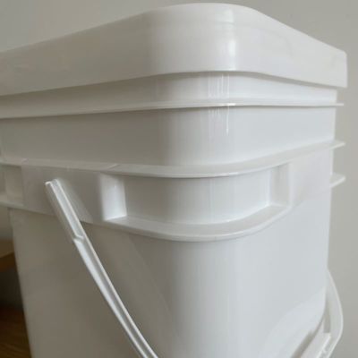 5L-20L κουβά τετραγωνικό πλαστικό κουβά με εξατομικευμένη εκτύπωση και υλικό πολυπροπυλενίου