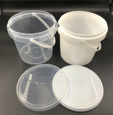 3 γαλόνια πλαστικό κουβά με λογότυπο Custom Food Grade Polypropylene κουβάδες και κάλυμμα