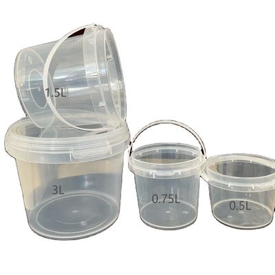 300ml 500ml 750ml 1L πλαστικό κουβά για ηποξυκημικά και πάχος 1,0 έως 2,5 mm