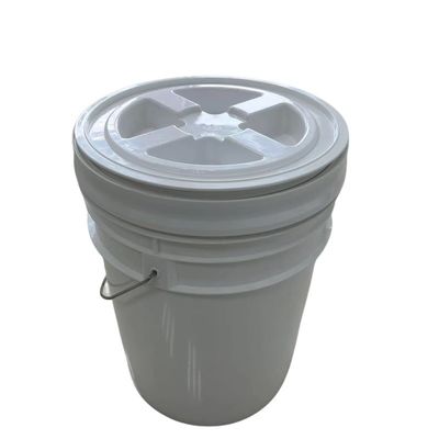 Αδιάβροχο 5 γαλόνια 6 γαλόνια πλαστικό στρογγυλό κουβά με λαβή Προσαρμόστε τις ανάγκες σας
