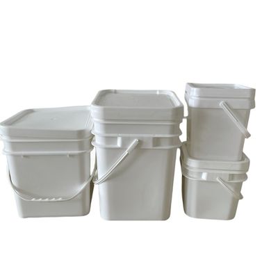 1L / 2L / 3L / 4L / 5L Κούπα αποθήκευσης Αδιάβροχο και ευέλικτο πολυπροπυλενικό τετραγωνικό κουβά με κάλυμμα