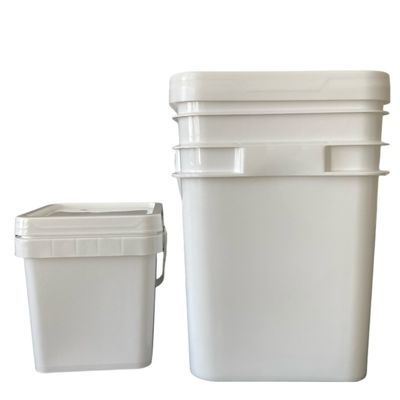 1L / 2L / 3L / 4L / 5L Κούπα αποθήκευσης Αδιάβροχο και ευέλικτο πολυπροπυλενικό τετραγωνικό κουβά με κάλυμμα