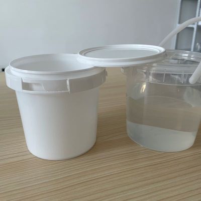 200 ml 300 ml 500 ml 750 ml Στρογγυλό Διαφανές πλαστικό κουβά Τροφικής ποιότητας με Κεφάλα Κεπάκι