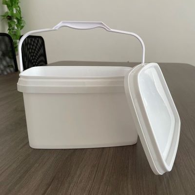 Εργαλεία ανθεκτικό 3L 5L πλαστικό κουβά με τυπωμένη ή αυτοκόλλητο ετικέτα και κουβάδες Κεπάκι λαβή