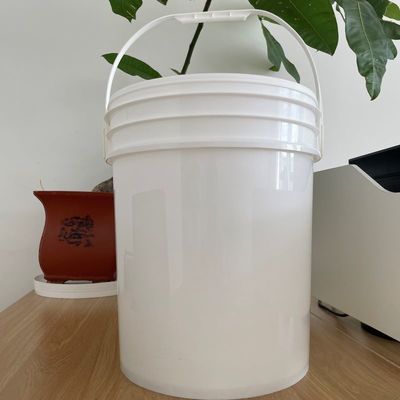 Εύκολο ανοιχτό καπάκι 25L και 7 γαλόνια HDPE πλαστικό κουβά προσαρμόστε πιστοποιητικό GAP/ISO/FDA