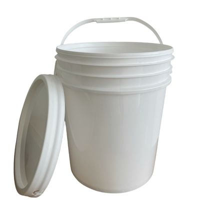 Εύκολο ανοιχτό καπάκι 25L και 7 γαλόνια HDPE πλαστικό κουβά προσαρμόστε πιστοποιητικό GAP/ISO/FDA