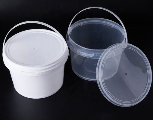 500 ml διαυγές πλαστικό δοχείο βαρέλια με καπάκι βιομηχανική και μεταξοειδής εκτύπωση