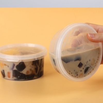 10,0-2,5 mm πάχος Custom Plastic Bucket για σούπες τροφίμων, σάλτσα παγωτού και ζάχαρης