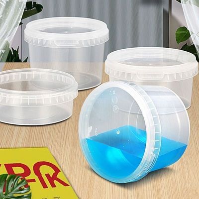 10,0-2,5 mm πάχος Custom Plastic Bucket για σούπες τροφίμων, σάλτσα παγωτού και ζάχαρης