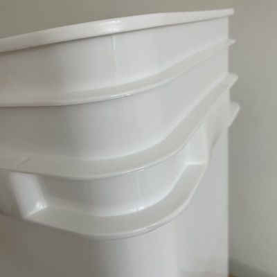20L πλαστικό κουβά τετραγωνικό κουβά με πάχος κάλυψης 1,0 έως 2,5 mm