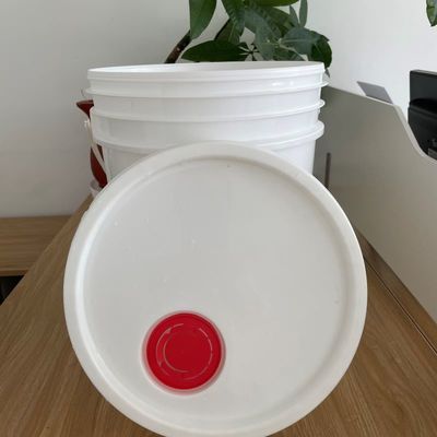 20L/25L κουβά λιπασμάτων με μεταλλική λαβή και εκτύπωση με μεταξένιο οθόνο/μεταφορά θερμότητας/IML