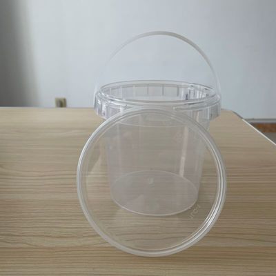 Διαρροή Ασφαλής Custom πλαστικό κουβά 4L 5L 8L10L 16L δοχείο τροφίμων με κάλυμμα