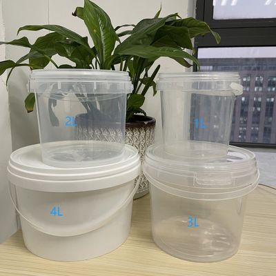 Διαρροή Ασφαλής Custom πλαστικό κουβά 4L 5L 8L10L 16L δοχείο τροφίμων με κάλυμμα