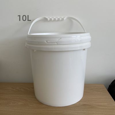 Προμήθεια 5L 10L 15L 16L 18L 20L πλαστικό κουβά στρογγυλό πλαστικό κουβά με καπάκι και προσιτή