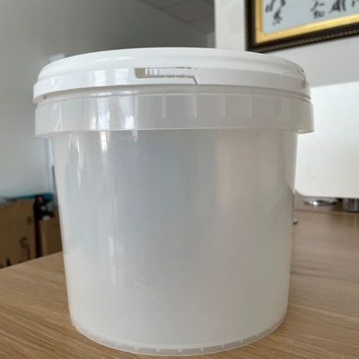 4L Διαφανές πλαστικό κουβά με κάλυμμα πρακτική και ευέλικτη αποθήκευση εργαλείων