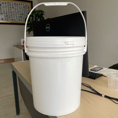 Μαύρο πλαστικό κουβά βαφής με κάλυμμα 5L 8L 10L 15L Δυνατό και πιστοποιημένο GAP/ISO/FDA