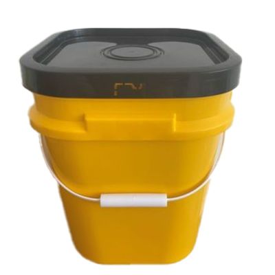 20L 25L πλαστικά κουβάκια με κάλυμμα και λαβή για συσκευασία δοχείο δεξαμενής εφοδιασμού