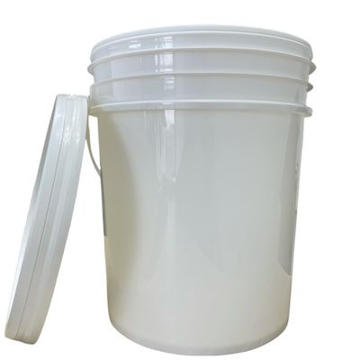 1.0 έως 2,5 mm πάχος 5 γαλόνια κουβά με καπάκι και μέθοδος εκτύπωσης με μεταξένιο οθόνο