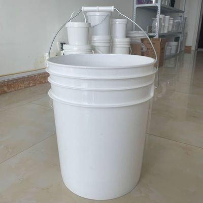 1.0 έως 2,5 mm πάχος 5 γαλόνια κουβά με καπάκι και μέθοδος εκτύπωσης με μεταξένιο οθόνο