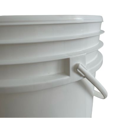 1.0 έως 2,5 mm πάχος 5 γαλόνια κουβά με καπάκι και μέθοδος εκτύπωσης με μεταξένιο οθόνο