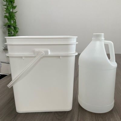 1 γαλόνι τετραγωνικό κουβά με μπουκάλι και πλαστικό κουβά Τυπωτική προσαρμοσμένη μεταφορά θερμότητας IML