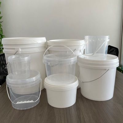 Φθηνό HDPE 4L 5L 6L 8L 10L πλαστικό κουβά με καπάκια και αξεσουάρ