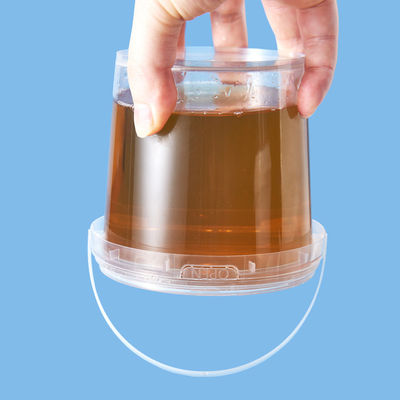 Φθηνό HDPE 4L 5L 6L 8L 10L πλαστικό κουβά με καπάκια και αξεσουάρ