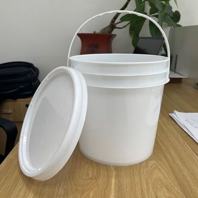 5L πλαστικό κουβά με καπάκι για βιομηχανική αποθήκευση τροφίμων παγωτού καρύδια και λιχουδιές κατοικίδιων ζώων