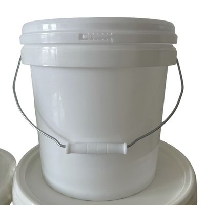 Πωλήσεις κατάλογος 1.0-2.5 MM πάχος Στρογγυλό 5L 6L 8L 10L PP πλαστικό κουβά με κάλυμμα