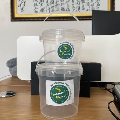 Ανθεκτικός καθαρός κουβάς PP για τρόφιμα, παγωτό και τυρί