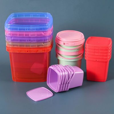 Προμήθεια 300 ml 5L πλαστικό δοχείο κουβά με εκτύπωση